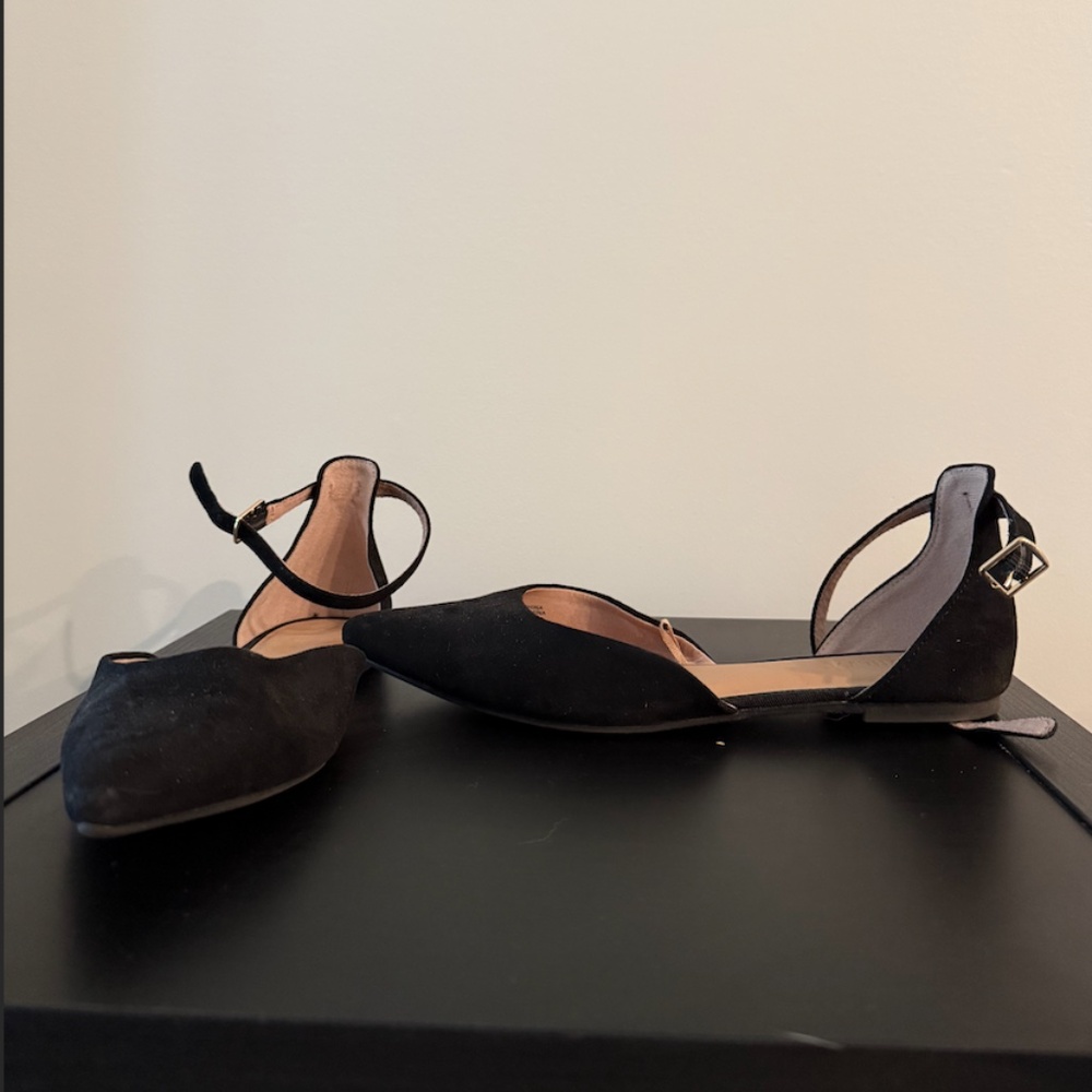 Black Ballet Flats